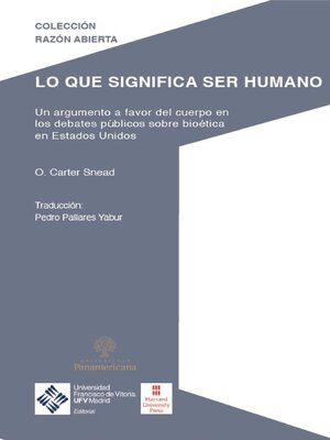 cover image of Lo que significa ser humano